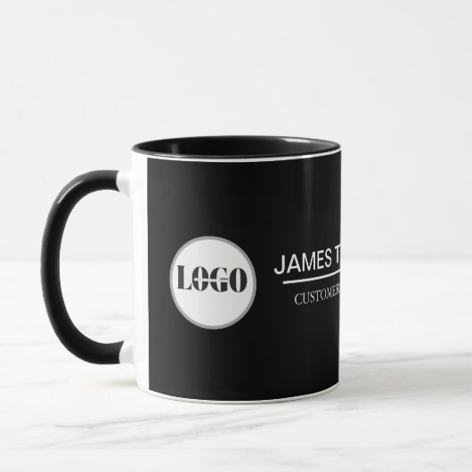 Mug Équipement de logo personnalisé pour l'employé de (Gauche)