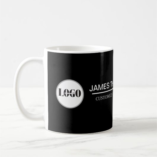 Mug Équipement de logo personnalisé pour l'employé de  (Gauche)