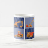 Mug Équipement lourd de transport - collage (Centre)