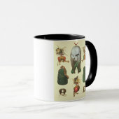 Mug Équipement pour la fauconnerie, de 'Traite de (Devant droit)