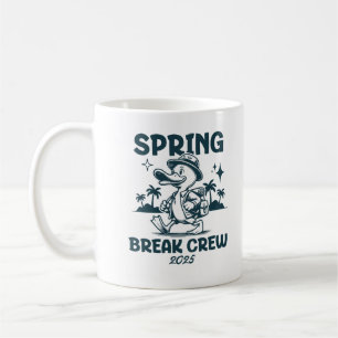 Mug Équipement Spring Break 2025 Vibes de vacances pou