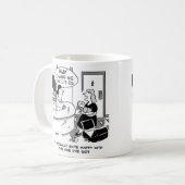 Mug Équipements pour bébés dans un grand magasin (Devant gauche)