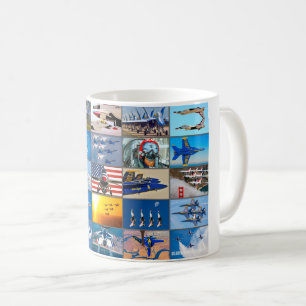 MUG ÉQUIPES AMÉRICAINES DE DÉMONSTRATION AÉRIENNE "MON