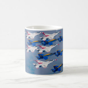 MUG ÉQUIPES DÉMOCRATIQUES AMÉRICAINES EN FORMATION