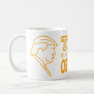 Mug Équipes sportives d'atout d'Orangemen drôles