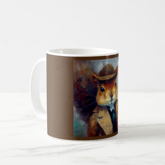 Mug Équirrel Sherlock Holmes (Devant gauche)