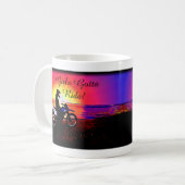 Mug Équitation de l'adolescence de motocross de (Devant gauche)