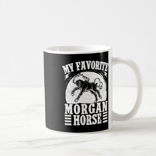 Mug Équitation équitation Favori Morgan Horse Rider (Droite)
