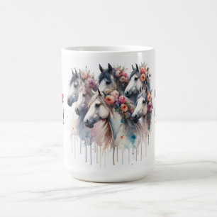 Mug Équitation Maman Cheval Amoureuse de Chevaux