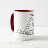 Mug Équivalence de stimulation ... avec Tacos ! (Devant gauche)