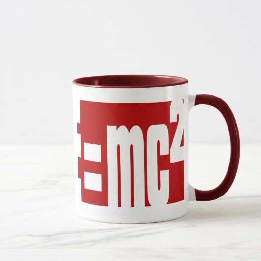 Mug Équivalence masse-énergie (Droite)