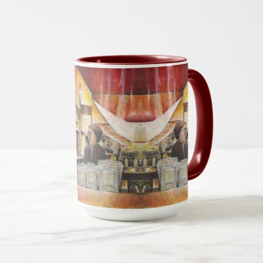 Mug Équivalent lumineux des émotions passionnées (Devant droit)