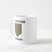 Mug ęr Division d'infanterie avec le texte (Devant gauche)
