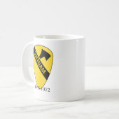 Mug ęr Division VIETNAM, 1965-1972 de cavalerie (Devant gauche)