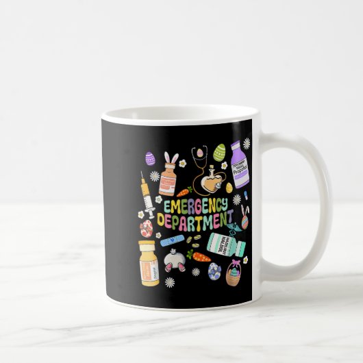 Mug Er Easter Nurse Crew Easter Day Emergency Room Nur (Droite)