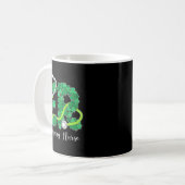 Mug Er Emergency Nurse Stethoscope St. Patrick's Day S (Devant gauche)