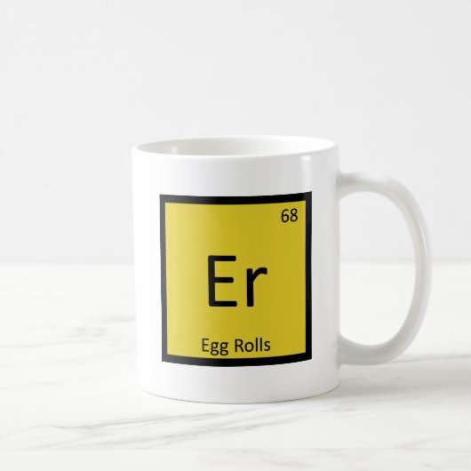 Mug Er - Rouleaux de Printemps Apéritif Chimie Tableau (Droite)