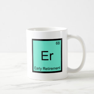 Mug Er - Tee-shirt symbole d'élément de chimie pour re