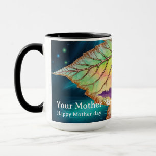 Mug Érable Aurore Canoë Rivière Guidance Coucher de so