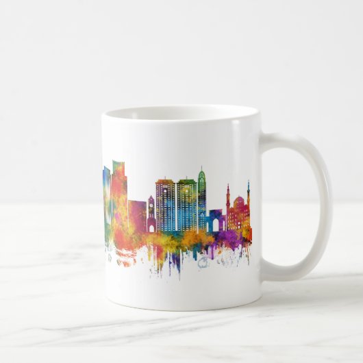 Mug Erbil Iraq Skyline (Droite)