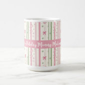 Mug Ère des Fêtes Coquette Rose Personnalisée (Centre)