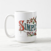 Mug Ère Victorienne Simplement À La (Croix) Je Me Crâm (Gauche)