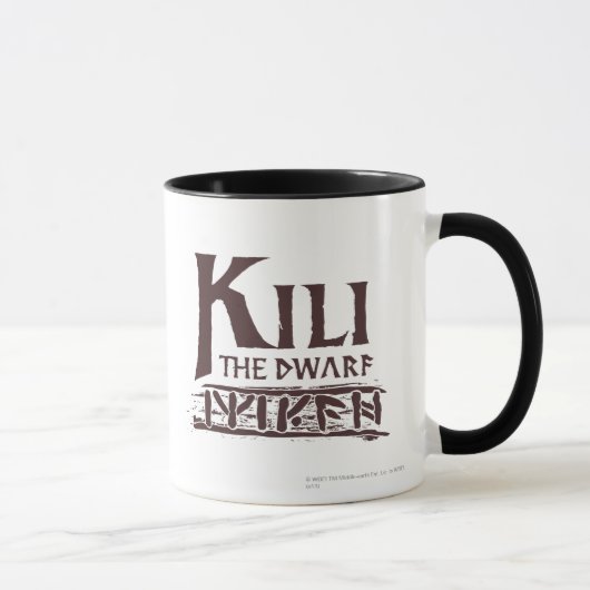 Mug Erebor - Nom de Kili (Droite)