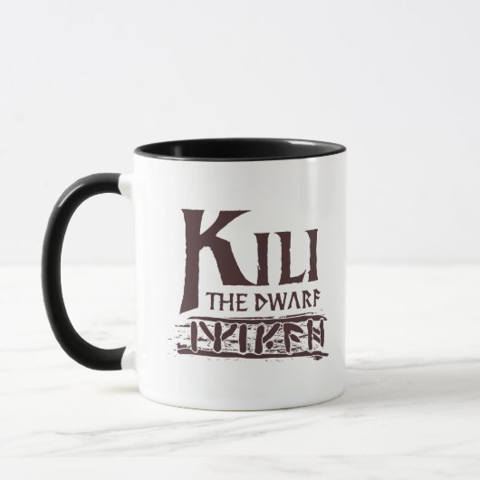 Mug Erebor - Nom de Kili (Gauche)