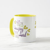 Mug  Eres asombrosa, fuerte y valiente (Devant gauche)