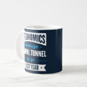 Mug Ergonomie Parce Que Le Tunnel Carpal Est Si Dernie (Devant gauche)