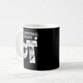 Mug Ergothérapeute-cadeau ergothérapie O (Devant gauche)
