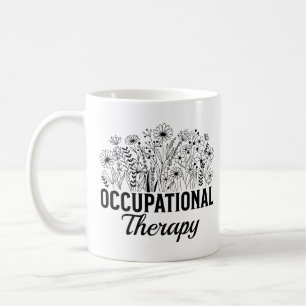 Mug Ergothérapie Fleur Ergothérapie OT