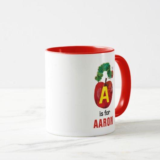 Mug Eric Carle | A est pour Apple (Devant droit)