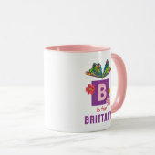 Mug Eric Carle | B est pour Papillon (Devant droit)