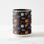Mug Eric Carle | Caterpillar Black Halloween Motif (Centre)