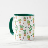Mug Eric Carle | Caterpillar, Cactus et Papillon Pa (Devant gauche)