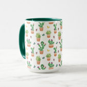 Mug Eric Carle | Caterpillar, Cactus et Papillon Pa (Devant gauche)