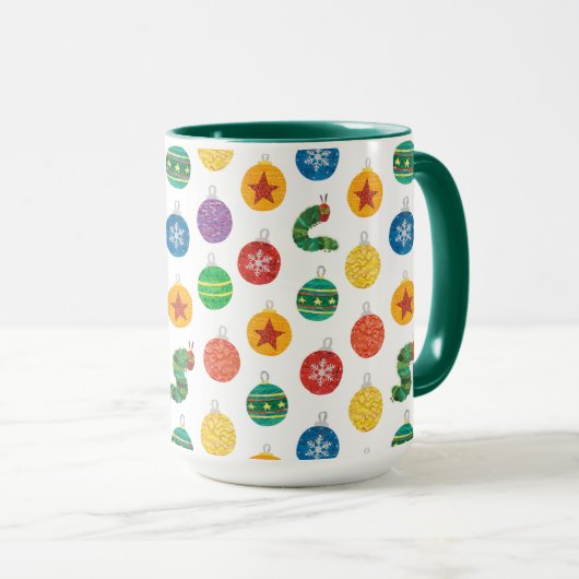 Mug Eric Carle | Caterpillar Motif de Noël (Devant droit)