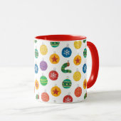 Mug Eric Carle | Caterpillar Motif de Noël (Devant droit)