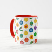 Mug Eric Carle | Caterpillar Motif de Noël (Devant gauche)