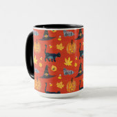 Mug Eric Carle | Caterpillar Motif Halloween (Devant gauche)