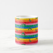 Mug Eric Carle | Caterpillar Rainbow Stripe Motif (Centre)
