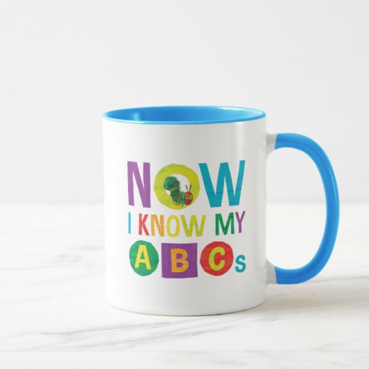 Mug Eric Carle Maintenant Je Connais Mes ABC (Droite)