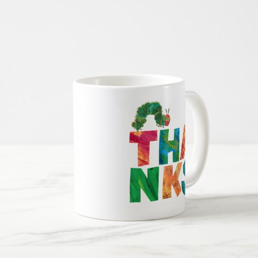 Mug Eric Carle | Merci Caterpillar (Devant droit)