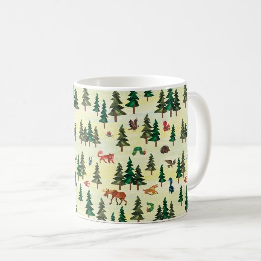 Mug Eric Carle | Prêt pour le Motif de loisirs foresti (Devant droit)