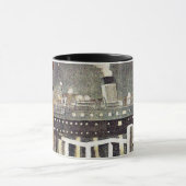 Mug Eric Ravilious Art, S.S. Brighton Quitter Newhaven (Centre)