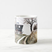 Mug Eric Ravilious - Caravanes, (Centre)