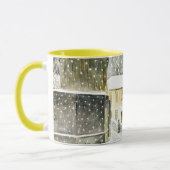 Mug Eric Ravilious - chemin Hallstead en neige, (Gauche)