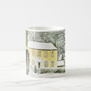 Mug Eric Ravilious - chemin Hallstead en neige,