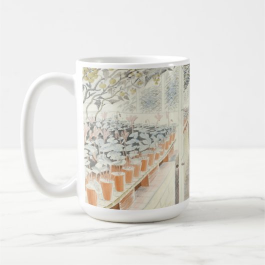 Mug Eric Ravilious Cyclamen De Serre Et Tomates (Gauche)
